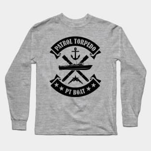 Patrol Torpedo PT Boat (subdued) Long Sleeve T-Shirt